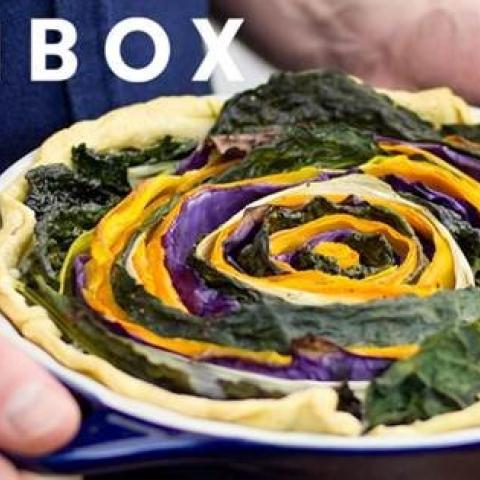 Spiral Tart di verdure