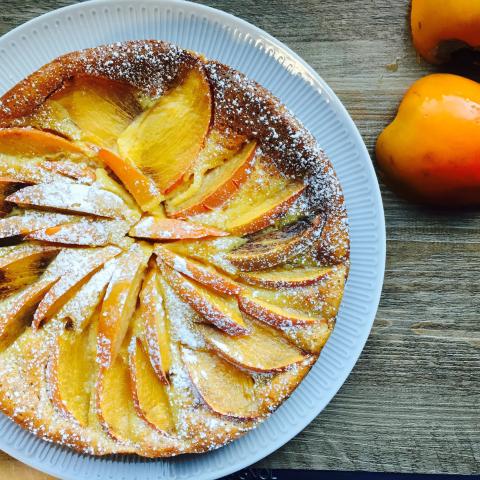 Torta di cachi 