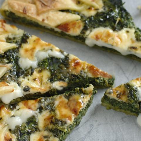 Torta di erbette e stracchino