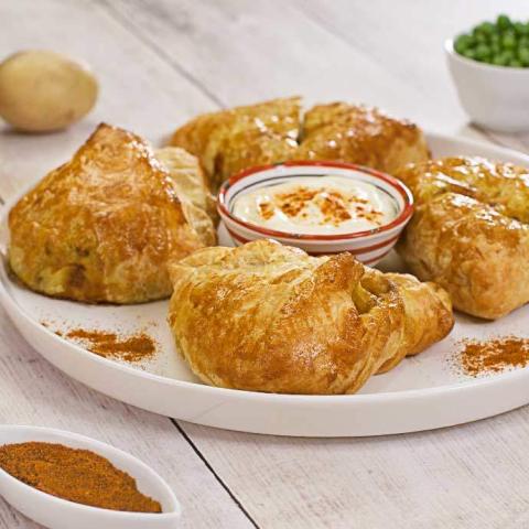 Samosa di carne al forno