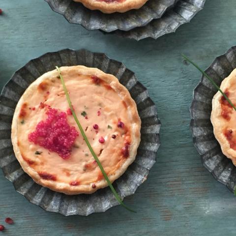 Tortini di salmone