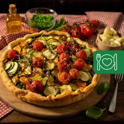 Torta svuota frigo di verdure del venerdì