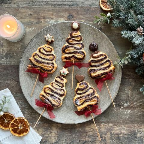 Alberelli di Natale con Cioccolato