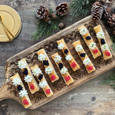 Canapé Salati di Natale