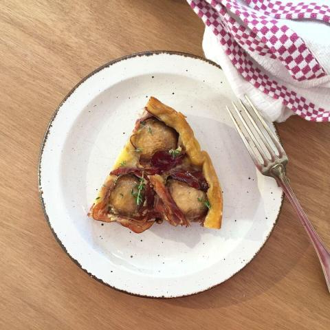 Tatin di funghi