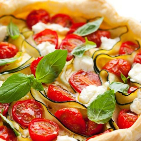 Torta salata leggera