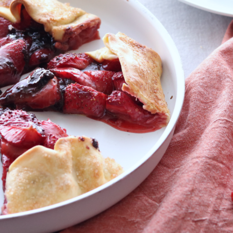Tarte fragole e cioccolato