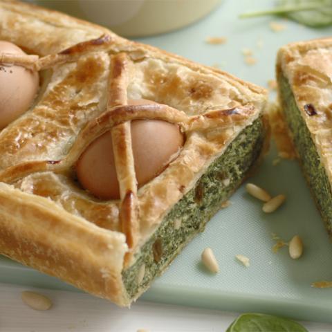 Torta salata pasquale