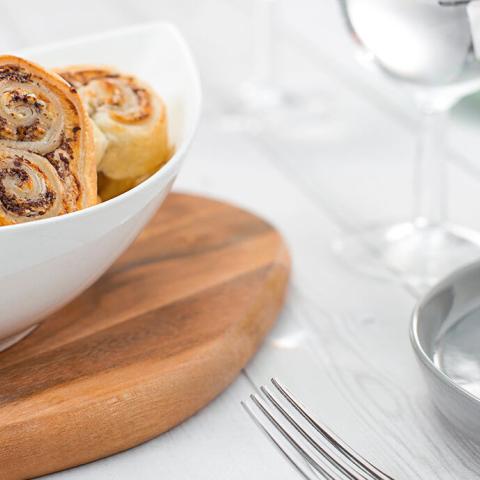 Ventaglietti salati di pasta sfoglia