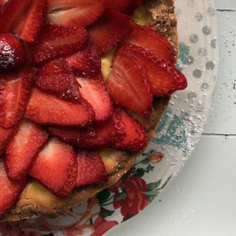 Crostata di fragole
