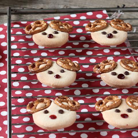 Biscottini a forma di renna