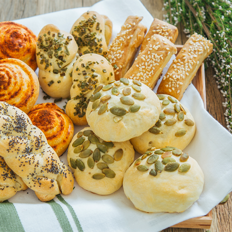 Panini misti con semi