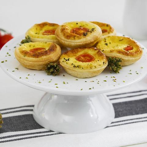 Mini quiche al pomodoro