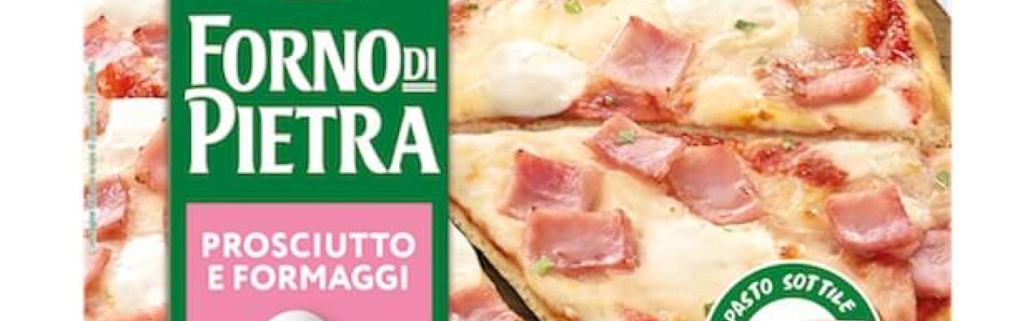 Buitoni PIZZA FORNO DI PIETRA PROSCIUTTO E FORMAGGI