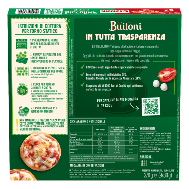 Piccolinis margherita BOP