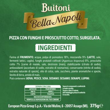Pizza Boscaiola ingredienti