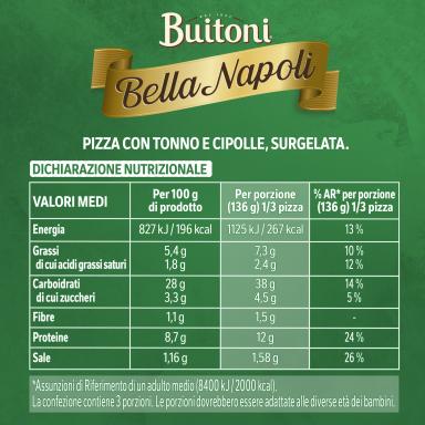 Pizza tonno e cipolla BOP