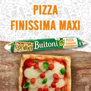 BUITONI Masa Pizza Finíssima Rectangular, Finísima y Crujiente