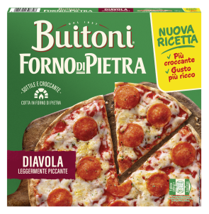 PIZZA FORNO DI PIETRA DIAVOLA LEGGERMENTE PICCANTE