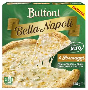 PIZZA BELLA NAPOLI QUATTRO FORMAGGI