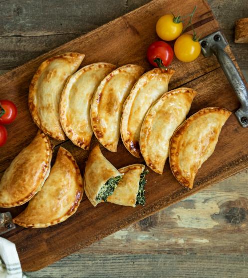 Empanadas con spinaci, ricotta e parmigiano PIATTO PRINCIPALE