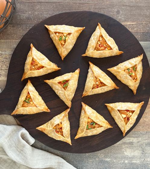 Triangoli di tonno con pasta per empanadas COPERTURA PRINCIPALE