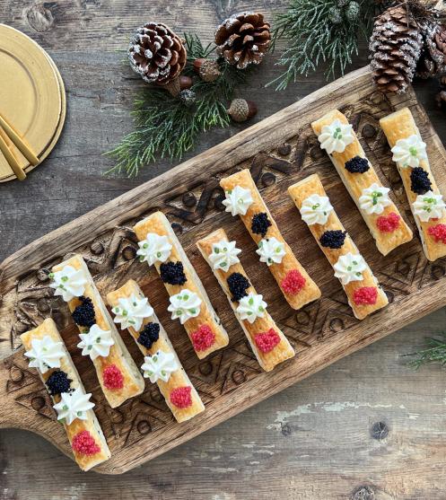 Canapé Salati di Natale