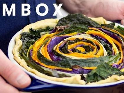 Spiral Tart di verdure