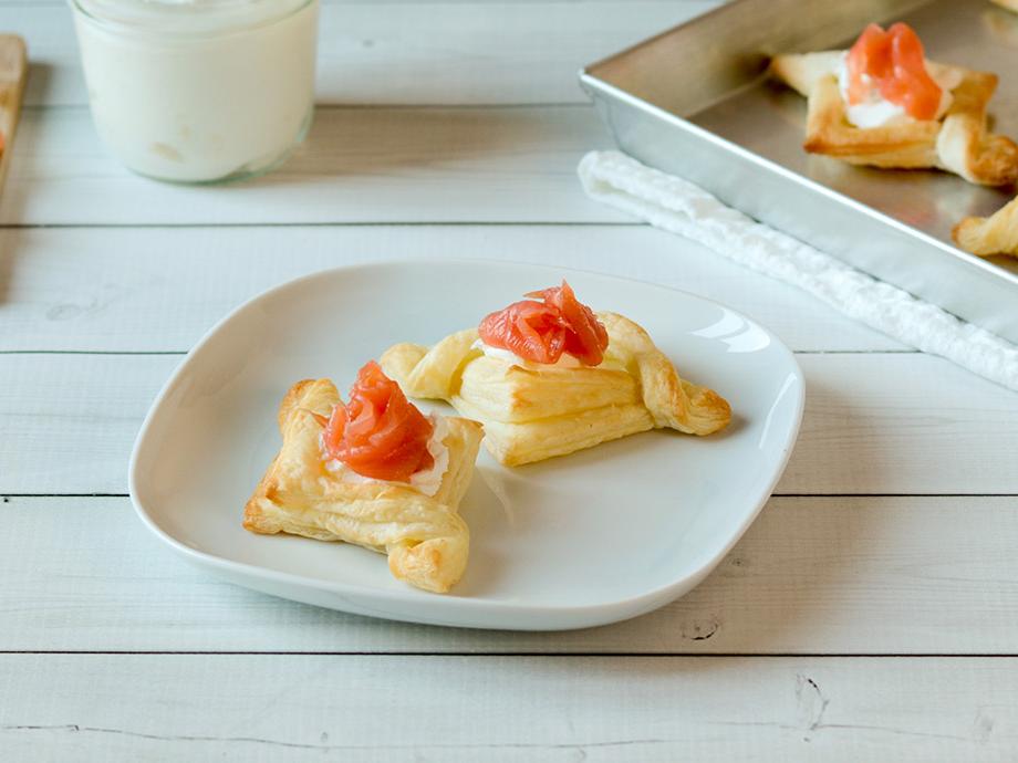 Cestini con salmone