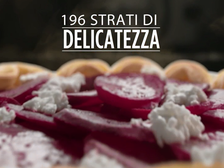 Torta salata barbabietole e caprino