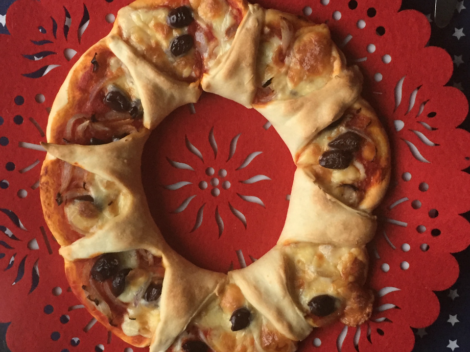 Centrotavola di focaccia
