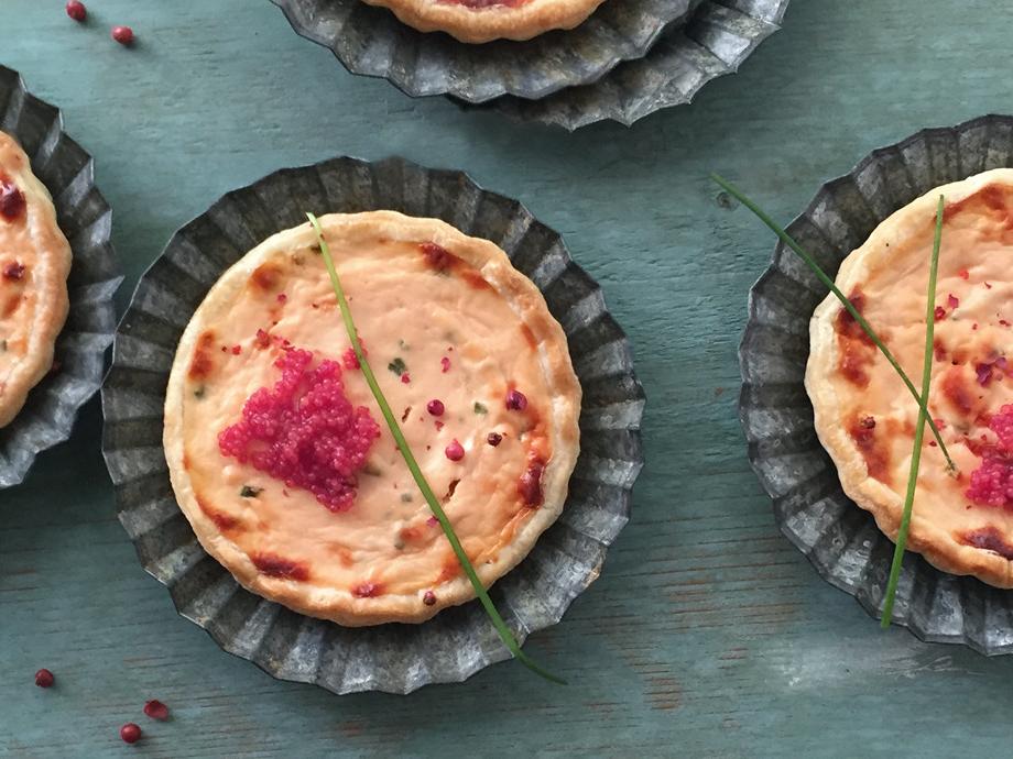 Tortini di salmone