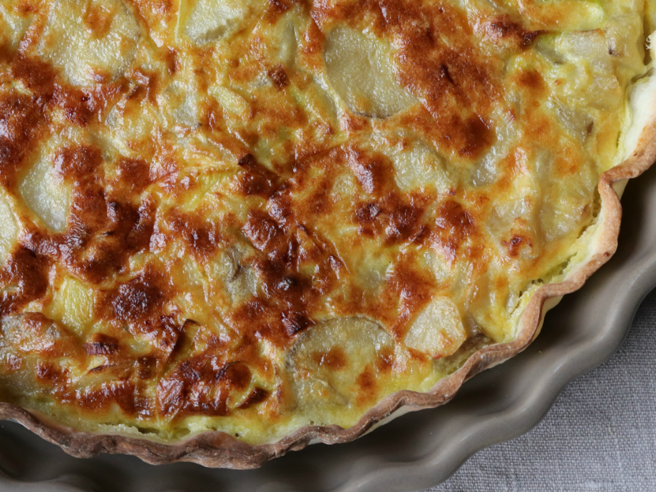 Quiche al topinambur