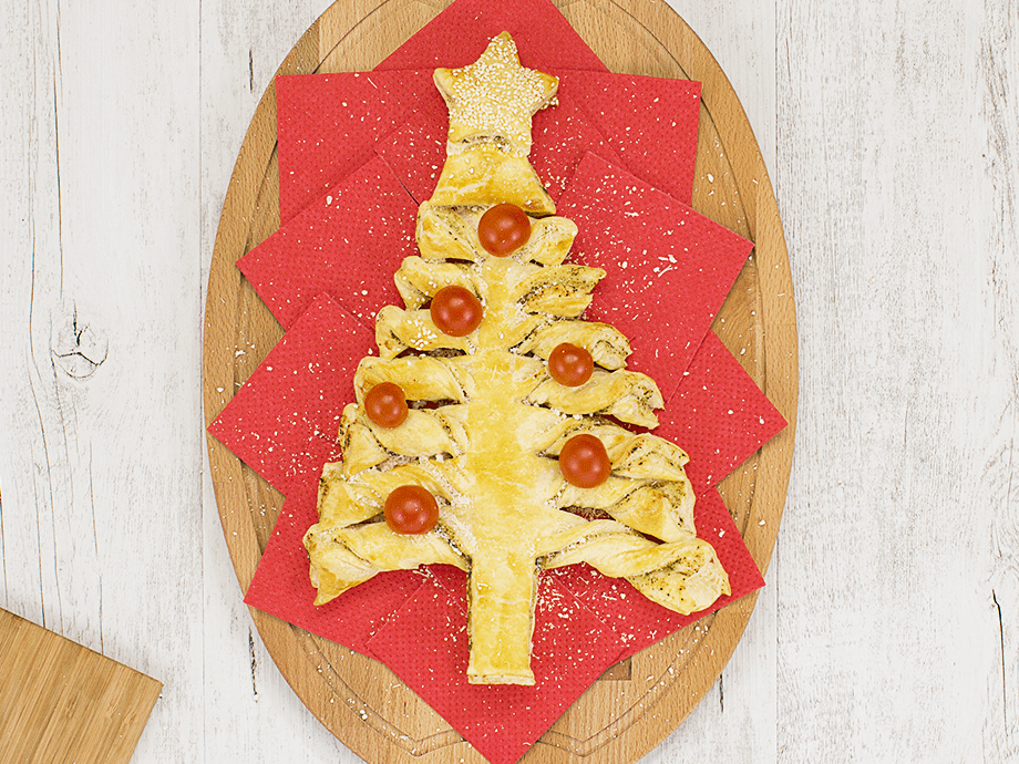 Albero di Natale di sfoglia