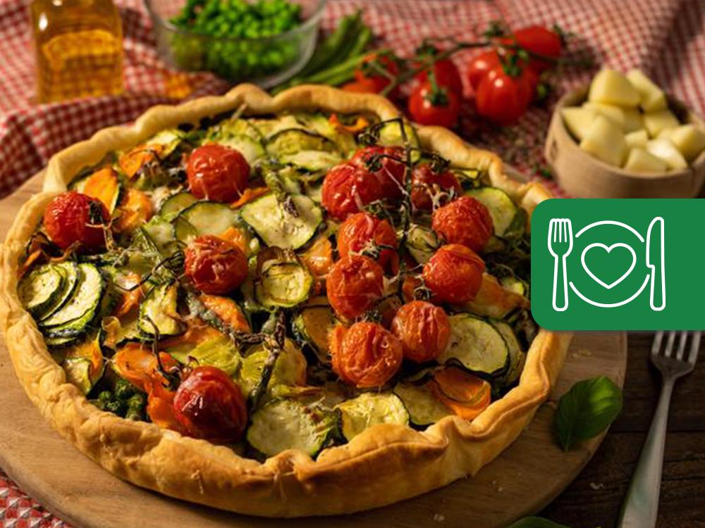 Torta svuota frigo di verdure del venerdì