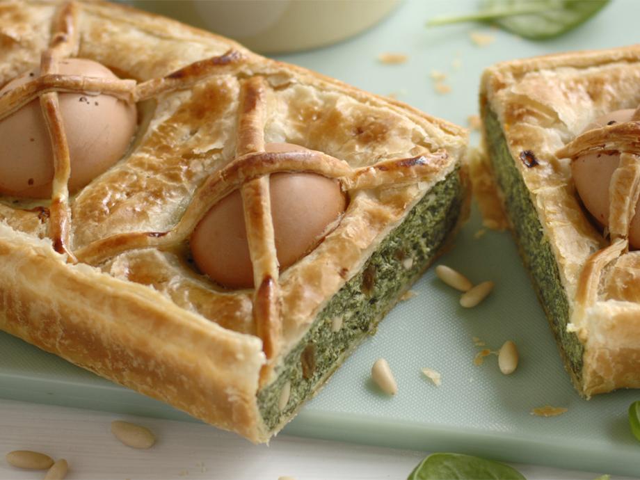 Torta salata pasquale