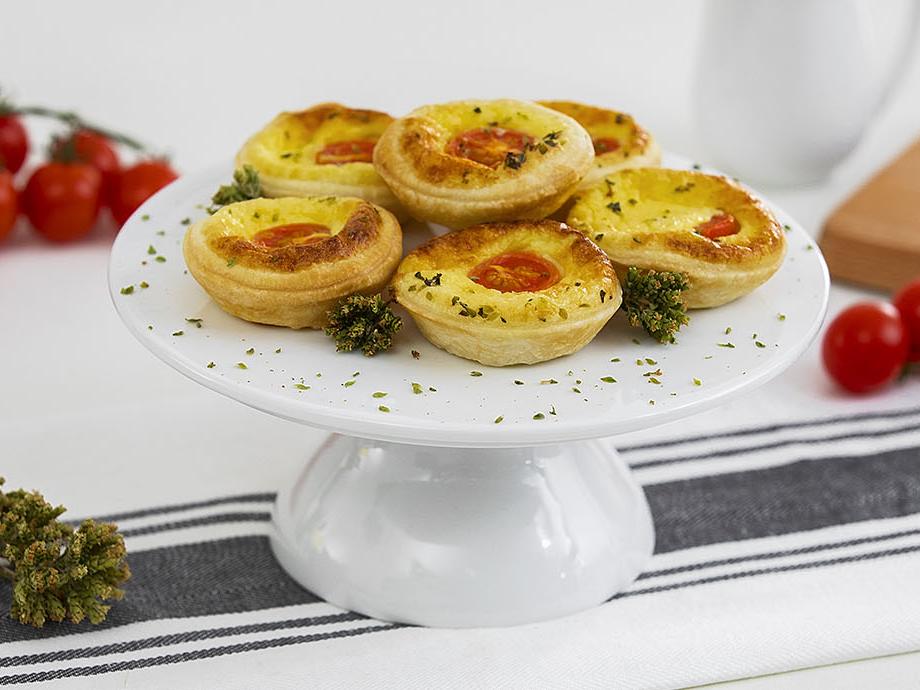 Mini quiche al pomodoro