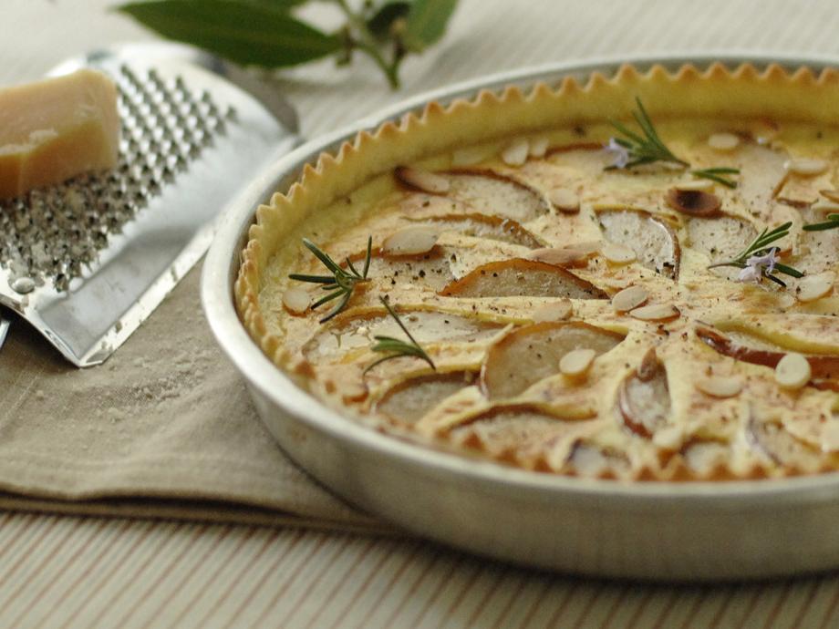 Quiche di pere e formaggio