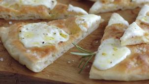 Focaccia con stracchino