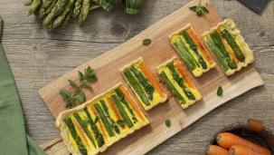 Quiche di verdure e caprino